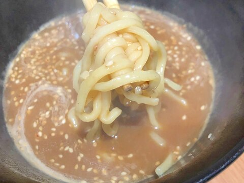 ネギとごまのつけ麺☆